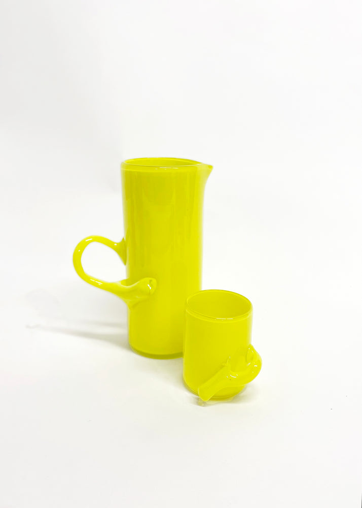 Pitcher Neon Dribble Pitcher #3 – Sticky Glass
